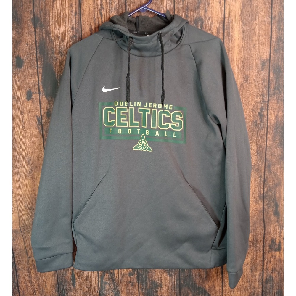 Nike Dri-FIT Dublin Jerome Celtics Football Hoodie Mens Large Green Pullover